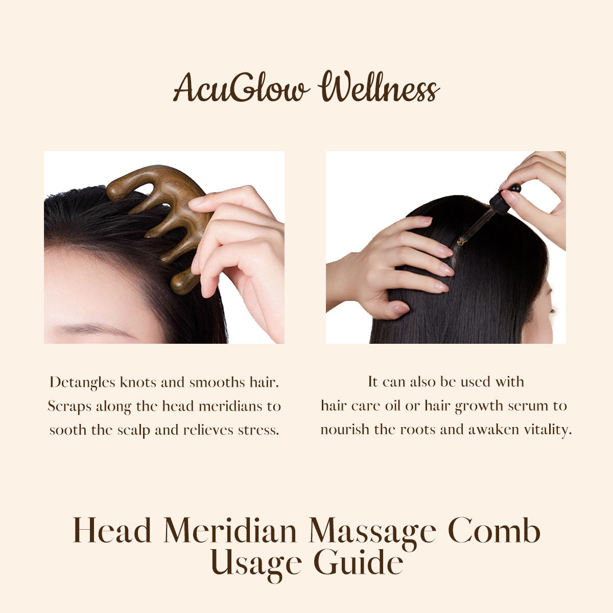 Head Meridian Massage Comb