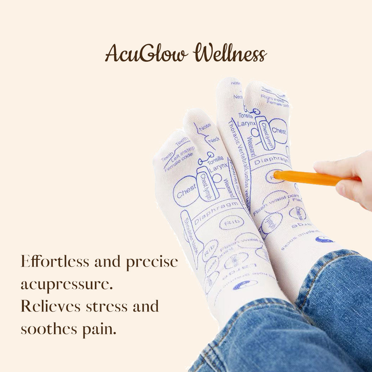 Foot Reflexology Socks
