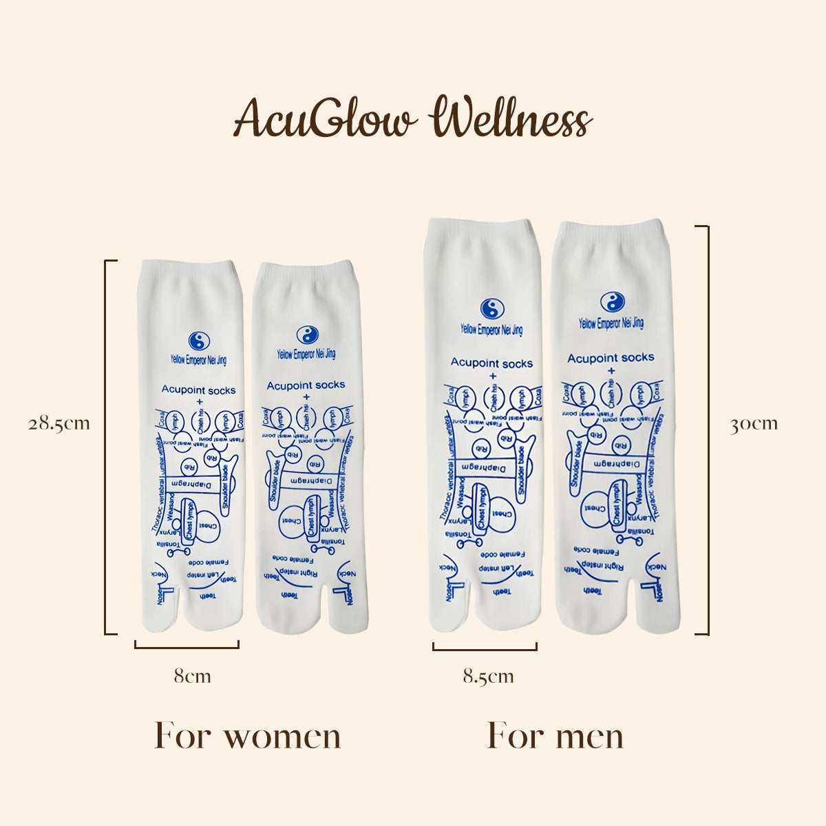 Foot Reflexology Socks