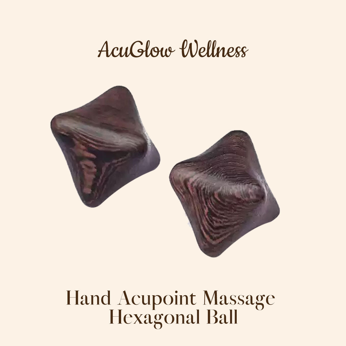 Hand Acupoint Massage Hexagonal Ball